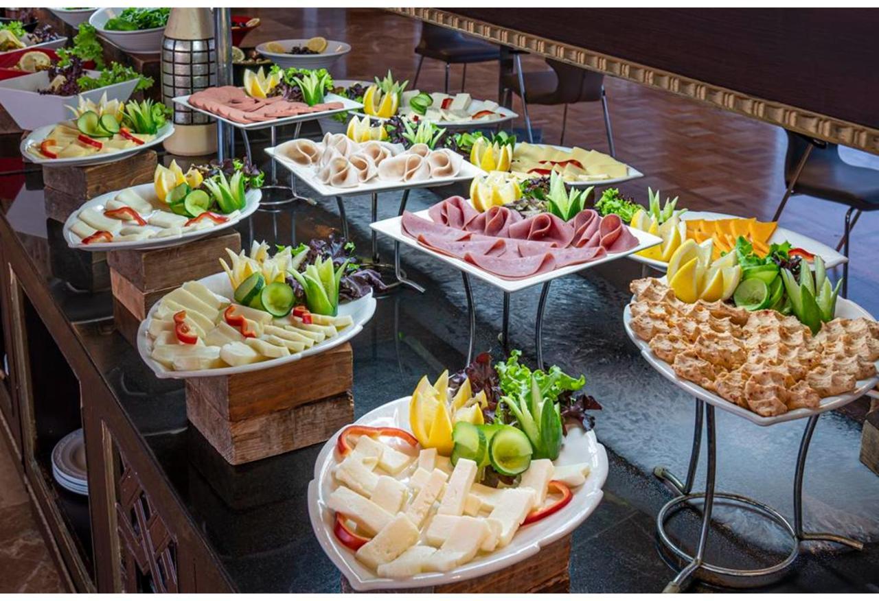 Savoy Hotel Spa & Casino Kyrenia  Exterior photo A selection of cold cuts
