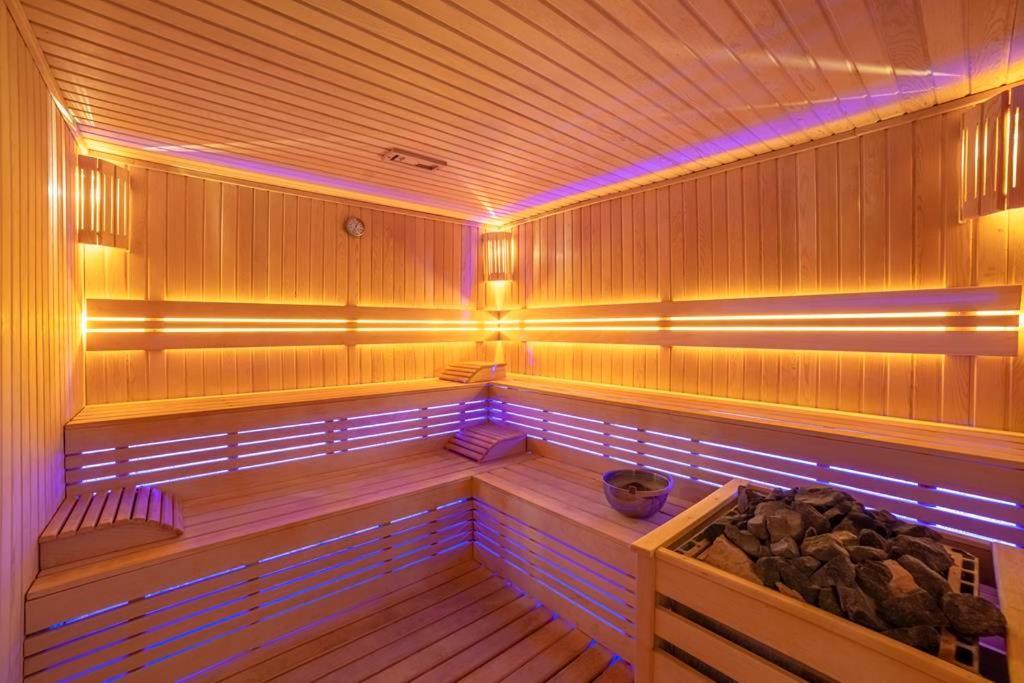 Savoy Hotel Spa & Casino Kyrenia  Exterior photo A modern Finnish sauna